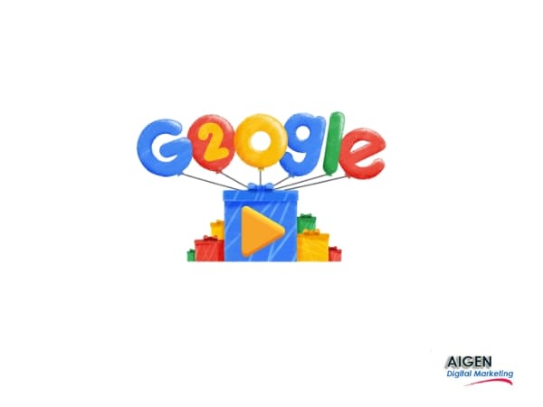 20 años Google